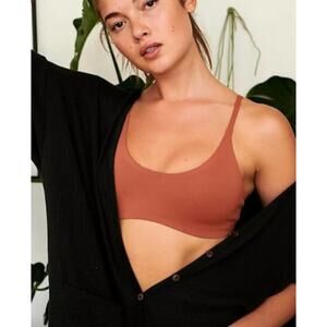 NWT Intimately Free People Stella Scuba Bra in Sunrust | S
